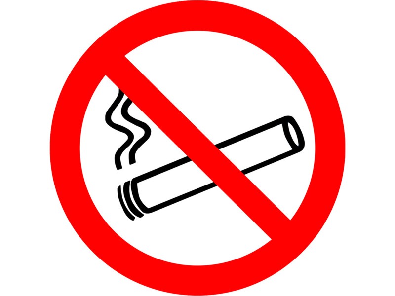 Sticker - INTERDIT DE FUMER (sans texte) - vendu par lot de 10