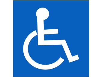 Sticker - HANDICAPES - vendu par lot de 10