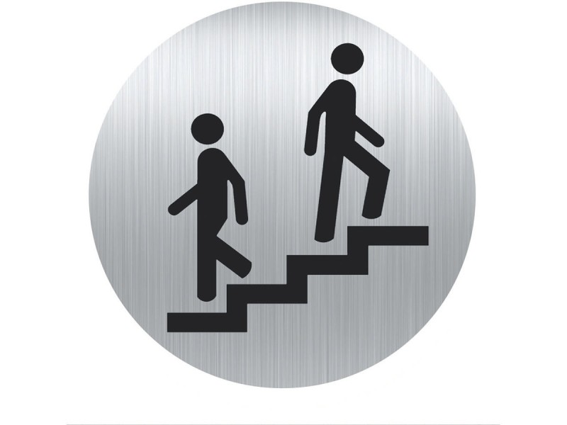 Panneau aluminium adhésif ESCALIERS - vendu par lot de 5