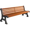 Banc exterieur Bastide en bois exotique