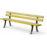 Banc en bois et pieds en fonte Toulouse