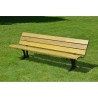 Banc en bois et pieds en fonte Nice