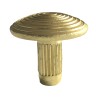 Clou podotactile Ø25mm aluminium ciselé - doré - vendu par lot de 100