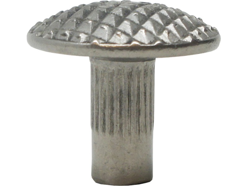 Clou podotactile Ø25mm diamant inox - AISI 304  - vendu par lot de 10