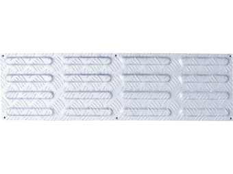 Bande de guidage podotactile aluminium