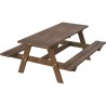 Table de pique-nique en WPC (bois composite)