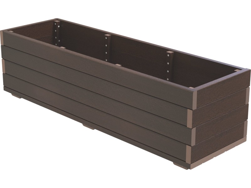 Jardinière en WPC (bois composite) Flora