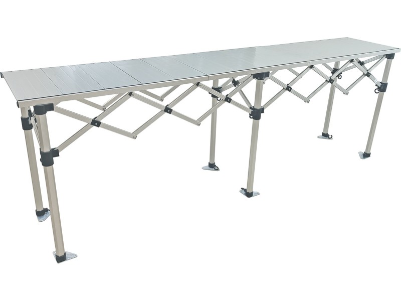 Comptoir pliant et ajustable en hauteur