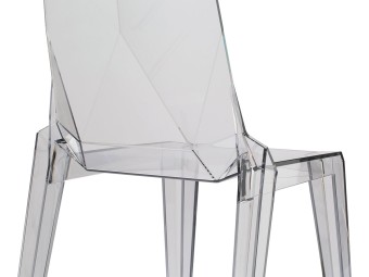 Chaise empilable en polycarbonate Vectra