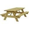 Table de pique nique en bois Biscarosse