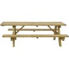 Table de pique nique en bois Biscarosse
