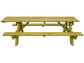 Table de pique nique en bois Mimizan