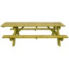 Table de pique nique en bois Mimizan