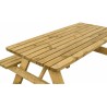 Table de pique nique en bois Mimizan