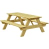 Table de pique nique en bois Mimizan