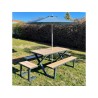 Table pique nique HPL Saze