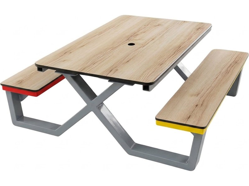 Table pique nique HPL pour enfant Saze