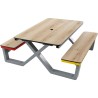 Table pique nique HPL pour enfant Saze