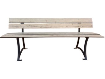 Banc public HPL et fonte Adults