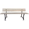 Banc public HPL et fonte Adults