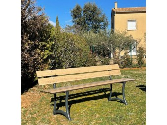 Banc public HPL et fonte Adults