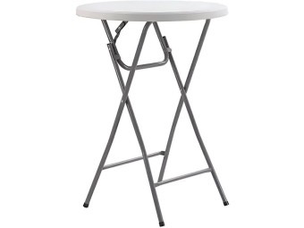 Table mange debout pliant Ø 80 cm