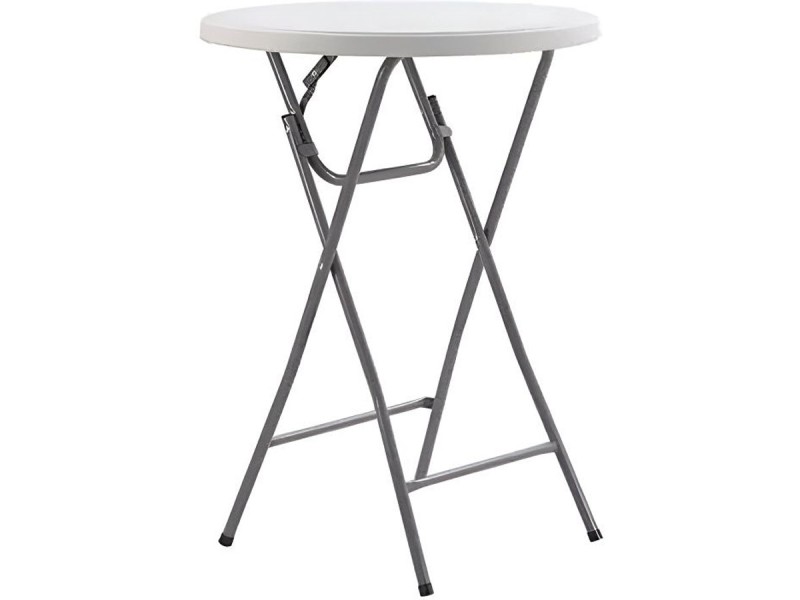 Table mange debout pliant Ø 80 cm