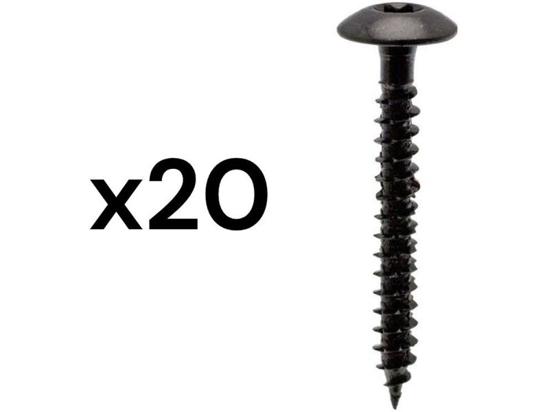 Sachet de vis à penture pour lames de banc bois