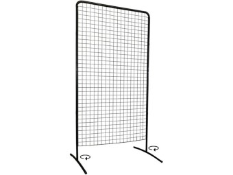Grille d'exposition EXPO avec pieds fixes ou rotatifs ou à roulettes