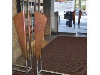 Tapis d’entrée nervuré aiguilleté économique 117 Heritage Rib