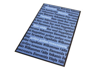 Tapis d’entrée décoratif lavable 170 Déco Design Washable