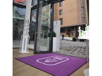 Tapis logo personnalisé absorbant premium 199 Logo Imperial