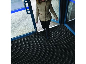 Tapis d’entrée extérieur en caillebotis caoutchouc 564 Oct-O-Mat 23 mm