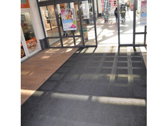 Tapis d’entrée modulaire multizone avec inserts 12 mm 593 Master Flex C12