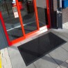 Tapis d’entrée en caillebotis caoutchouc avec bordures biseautées 599B Oct-O-Flex Bevelled