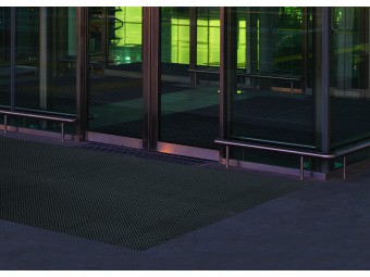 Tapis d’entrée extérieur en caillebotis caoutchouc 599 Oct-O-Flex 12 mm