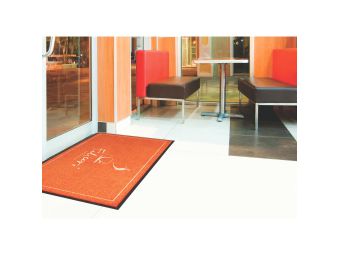 Tapis logo personnalisé lavable 190 Logo Washable