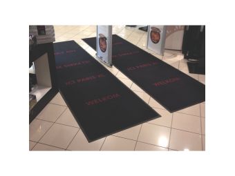 Tapis logo personnalisé absorbant 193 Logo Standard