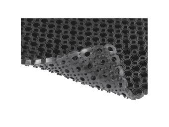 Tapis d’entrée extérieur en caillebotis caoutchouc 564 Oct-O-Mat 23 mm