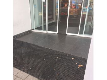 Tapis d’entrée extérieur en caillebotis caoutchouc 599 Oct-O-Flex 12 mm