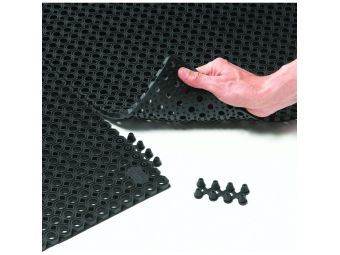 Tapis d’entrée extérieur en caillebotis caoutchouc 599 Oct-O-Flex 12 mm