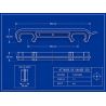 Accroche plastique pour chaise Iso