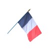 Drapeau français sur hampe