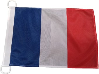Pavillon français pour mât