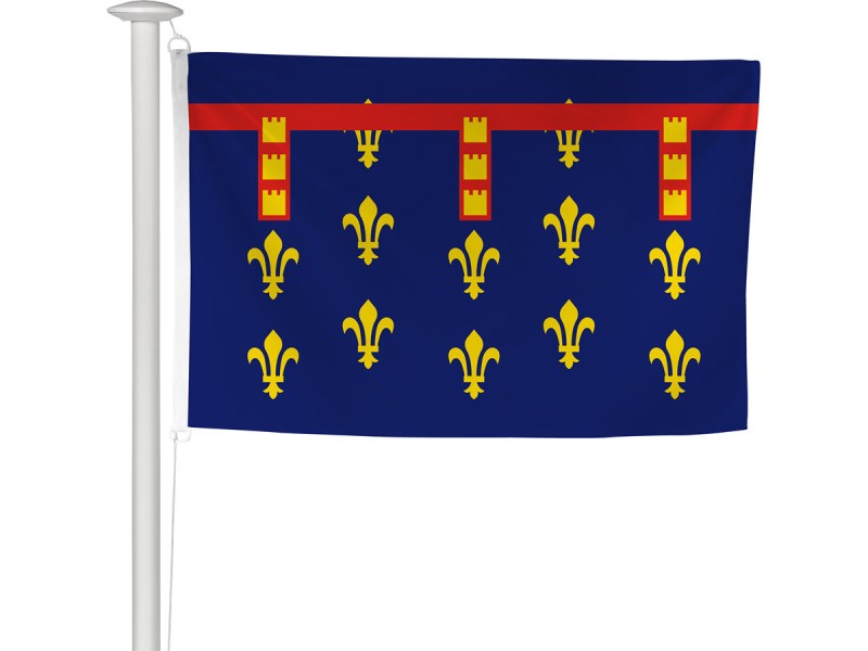 Pavillon de province française pour mât