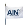 Drapeau des départements français sur hampe