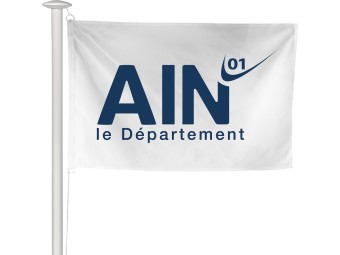 Pavillon des départements français pour mât