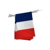 Guirlande drapeau France en maille