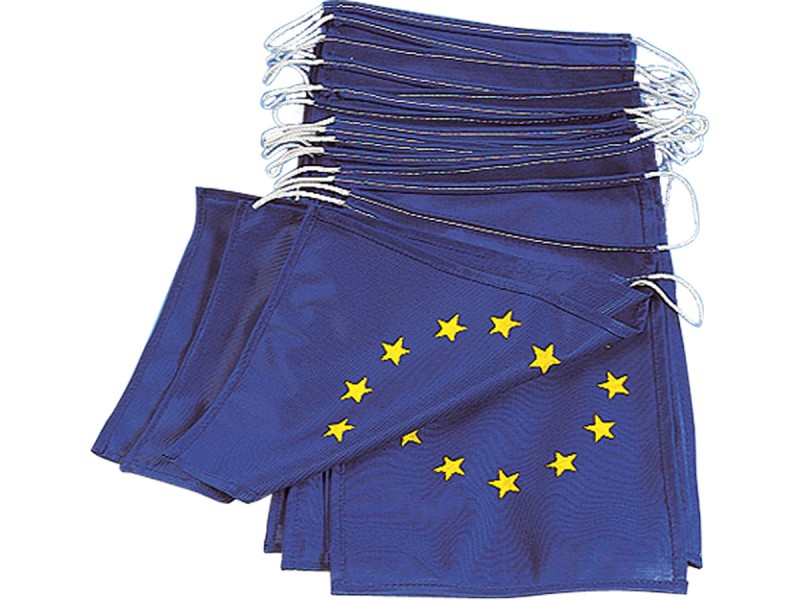 Guirlande drapeau Union européenne en maille