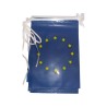 Guirlande drapeau Union européenne en plastique